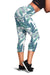 Pattern Tropical Palm Leaves Women Capris