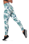 Pattern Tropical Palm Leaves Women Leggings