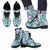 Pattern Tropical Palm Leaves Women & Men Leather Boots