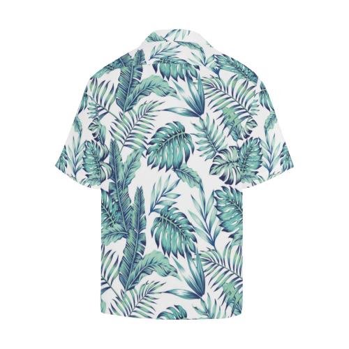 Pattern Tropical Palm Men Hawaiian Shirt