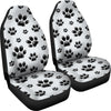 Paw Themed Print Universal Fit Car Seat Covers