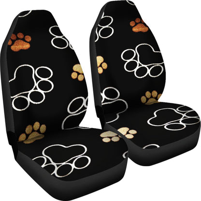 Paws Pattern print Universal Fit Car Seat Covers