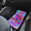 Peace Blue Mandla Car Floor Mats