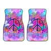 Peace Blue Mandla Car Floor Mats