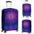 Peace Blue Mandla Luggage Cover Protector