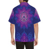 Peace Blue Mandla Men Hawaiian Shirt