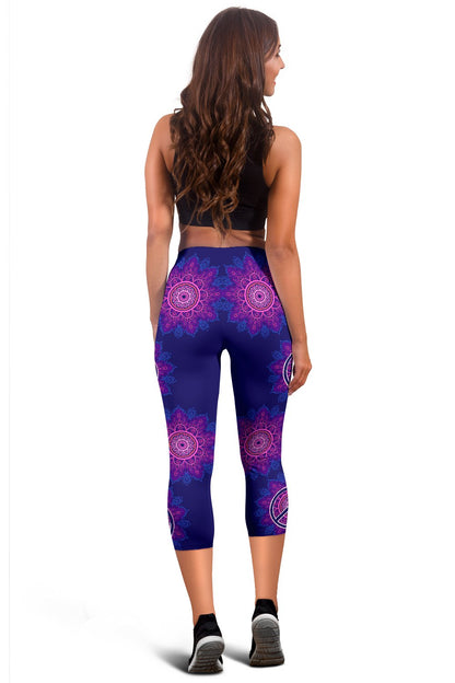 Peace Blue Mandla Women Capris