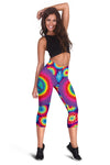 Peace Hippie Tie Dry Women Capris