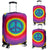 Peace Hippie Tie Dry Luggage Cover Protector