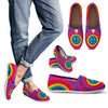 Peace Hippie Tie Dye Women Casual Shoes-JorJune.com