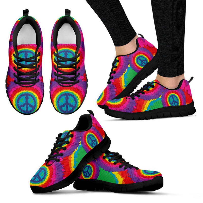 Peace Hippie Tie Dry Women Sneakers