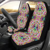 Peace Sign Pattern Print Design A03 Car Seat Covers (Set of 2)-JORJUNE.COM