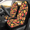 Peach Pattern Print Design A02 Car Seat Covers (Set of 2)-JORJUNE.COM