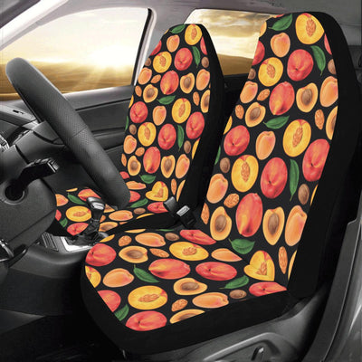 Peach Pattern Print Design A02 Car Seat Covers (Set of 2)-JORJUNE.COM