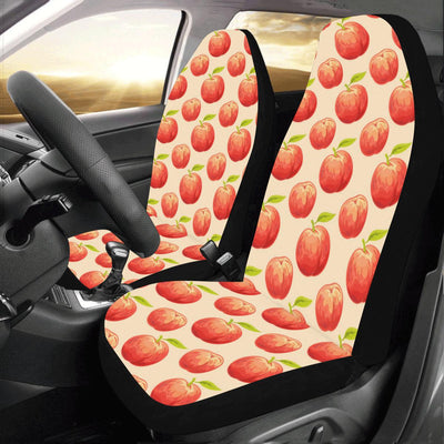 Peach Pattern Print Design A03 Car Seat Covers (Set of 2)-JORJUNE.COM