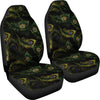 Peacock Feather Pattern Design Print Universal Fit Car Seat Covers