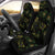 Peacock Feather Pattern Design Print Universal Fit Car Seat Covers