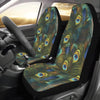 Peacock Feather Pattern Print Design A03 Car Seat Covers (Set of 2)-JORJUNE.COM