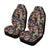 Peacock Pattern Print Design A01 Car Seat Covers (Set of 2)-JORJUNE.COM