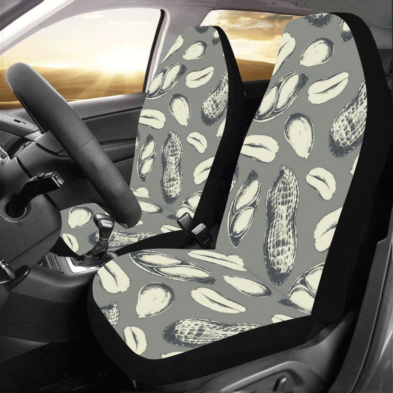 Peanut Pattern Print Design A01 Car Seat Covers (Set of 2)-JORJUNE.COM