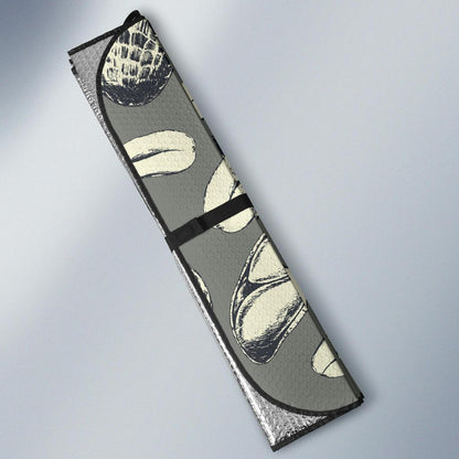 Peanut Pattern Print Design A01 Car Sun Shades-JORJUNE.COM