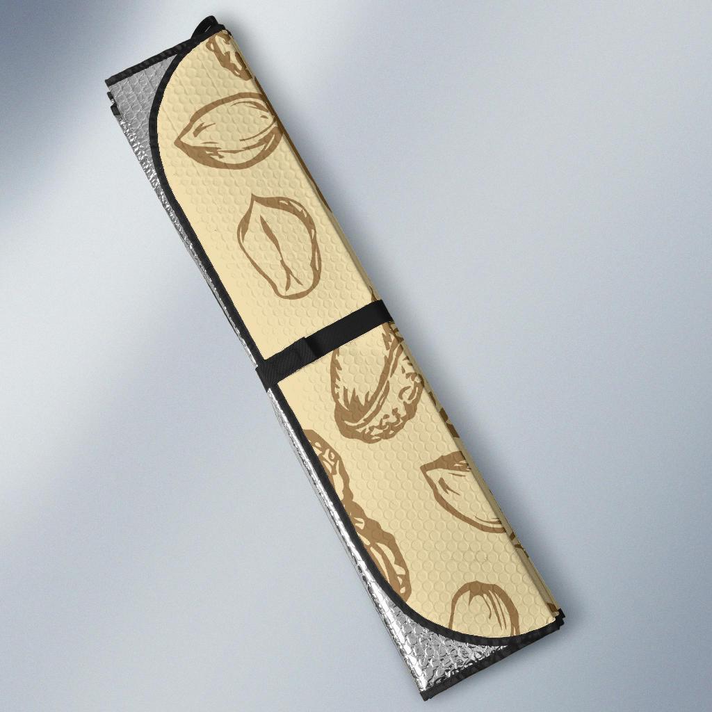 Peanut Pattern Print Design A02 Car Sun Shades-JORJUNE.COM