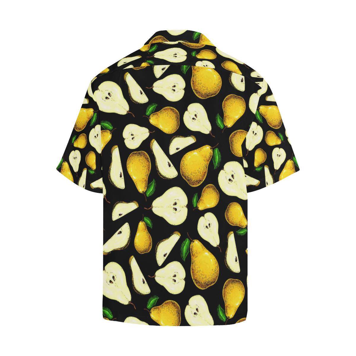 Pear Pattern Print Design PE01 Men Hawaiian Shirt-JorJune