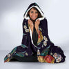 Pear Pattern Print Design PE02 Hooded Blanket-JORJUNE.COM