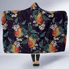 Pear Pattern Print Design PE02 Hooded Blanket-JORJUNE.COM