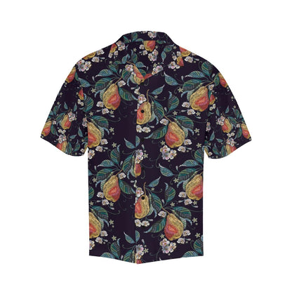 Pear Pattern Print Design PE02 Men Hawaiian Shirt-JorJune