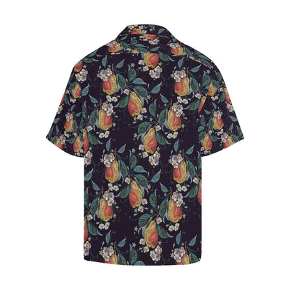 Pear Pattern Print Design PE02 Men Hawaiian Shirt-JorJune