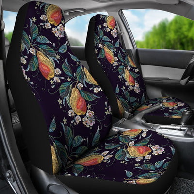 Pear Pattern Print Design PE02 Universal Fit Car Seat Covers-JorJune