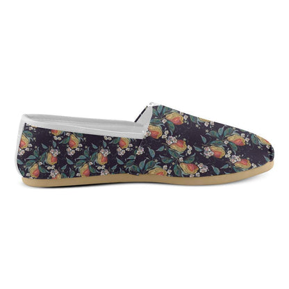 Pear Pattern Print Design PE02 Women Casual Shoes-JorJune.com