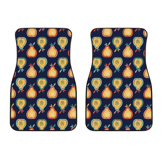 Pear Pattern Print Design PE03 Car Floor Mats-JORJUNE.COM