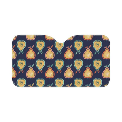 Pear Pattern Print Design PE03 Car Sun Shade-JorJune