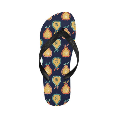 Pear Pattern Print Design PE03 Flip Flops-JorJune