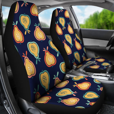 Pear Pattern Print Design PE03 Universal Fit Car Seat Covers-JorJune