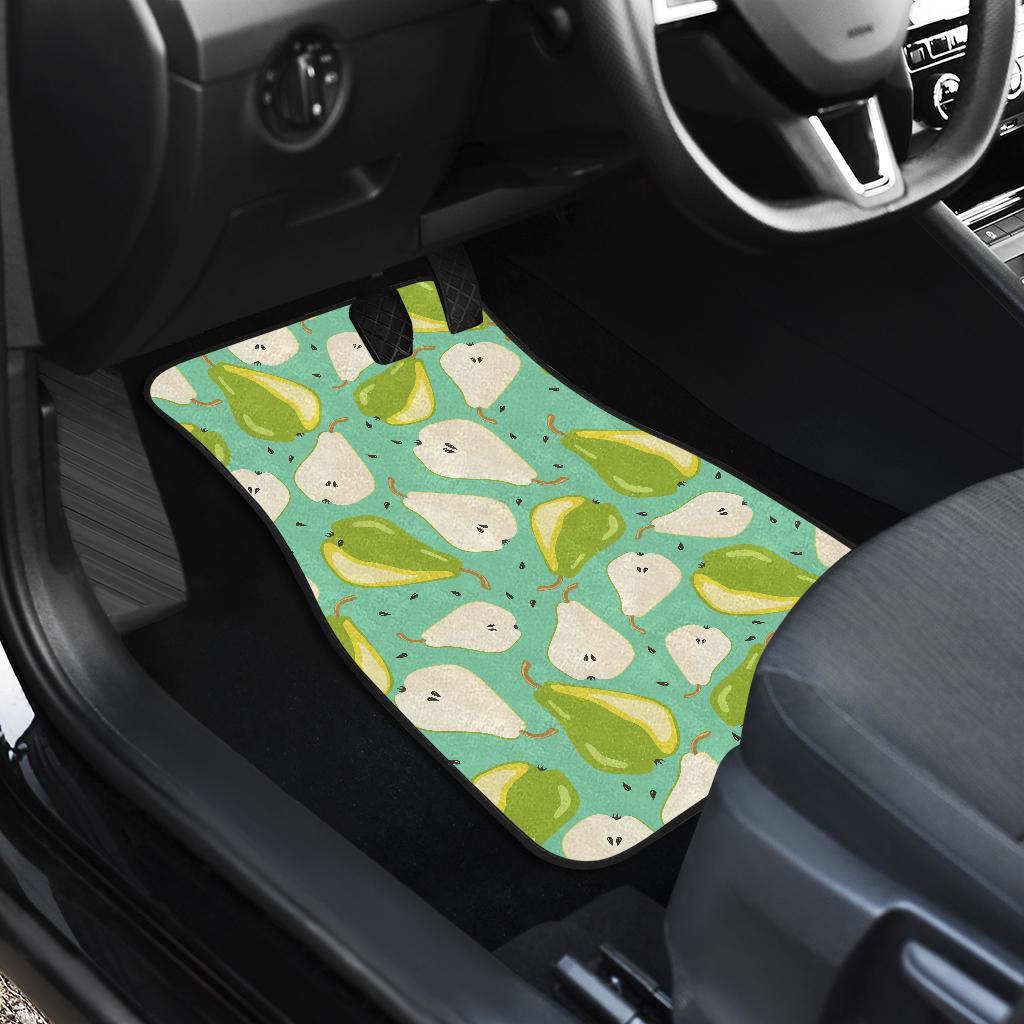 Pear Pattern Print Design PE04 Car Floor Mats-JORJUNE.COM