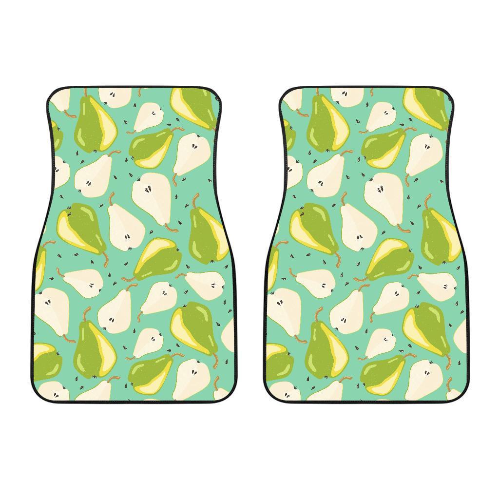Pear Pattern Print Design PE04 Car Floor Mats-JORJUNE.COM