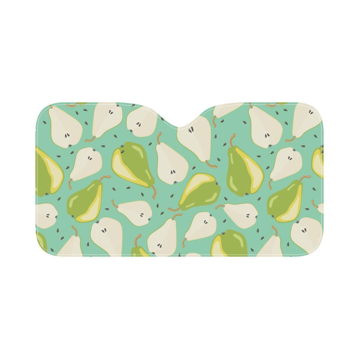 Pear Pattern Print Design PE04 Car Sun Shade-JorJune