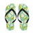 Pear Pattern Print Design PE04 Flip Flops-JorJune