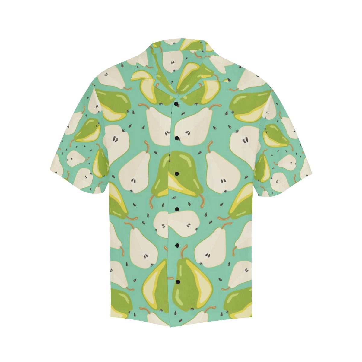 Pear Pattern Print Design PE04 Men Hawaiian Shirt-JorJune