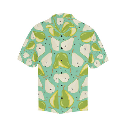 Pear Pattern Print Design PE04 Men Hawaiian Shirt-JorJune