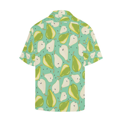 Pear Pattern Print Design PE04 Men Hawaiian Shirt-JorJune