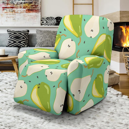 Pear Pattern Print Design PE04 Recliner Slipcover-JORJUNE.COM