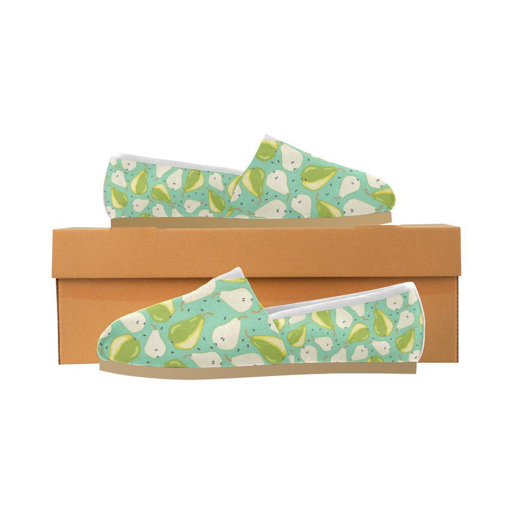 Pear Pattern Print Design PE04 Women Casual Shoes-JorJune.com