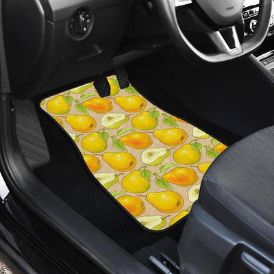 Pear Pattern Print Design PE05 Car Floor Mats-JORJUNE.COM