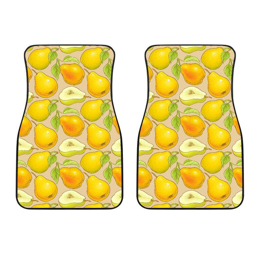 Pear Pattern Print Design PE05 Car Floor Mats-JORJUNE.COM