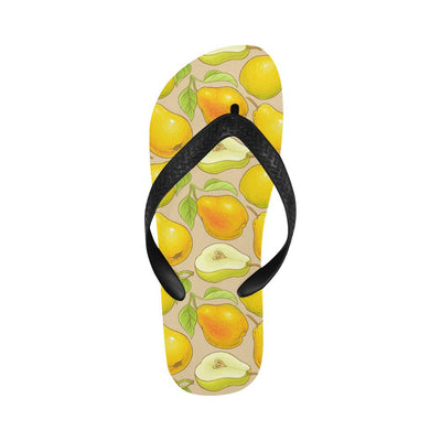 Pear Pattern Print Design PE05 Flip Flops-JorJune