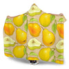 Pear Pattern Print Design PE05 Hooded Blanket-JORJUNE.COM